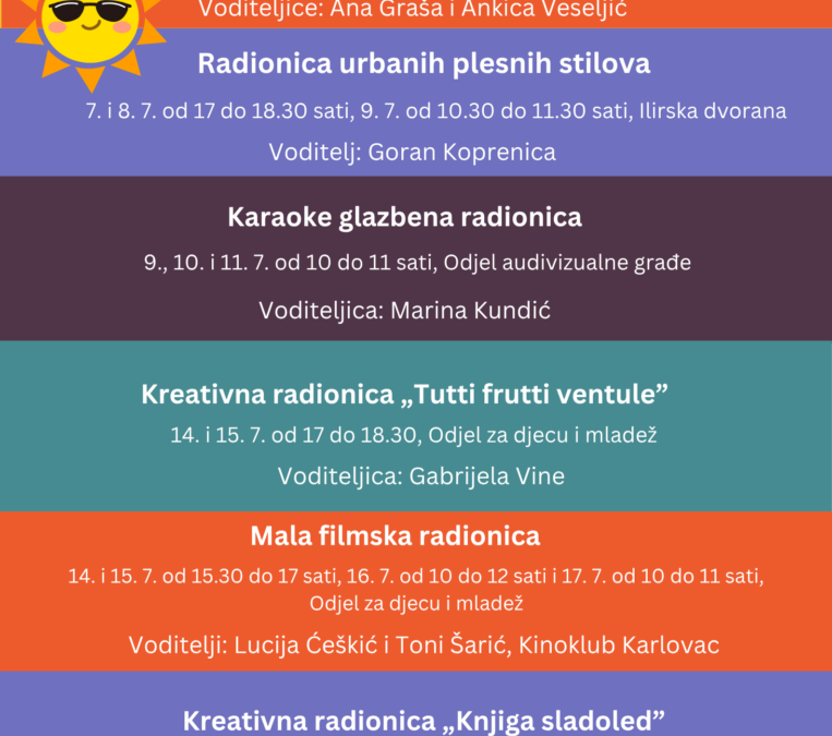 ĐAČKI LJETNI DANI