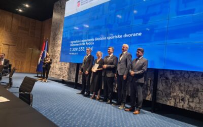 Potpisan ugovor za gradnju dvorane uz OŠ Rečica