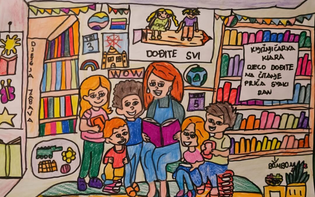 Natječaj “Naš bibliobus” na temu “DA SAM JA KNJIŽNIČAR…”