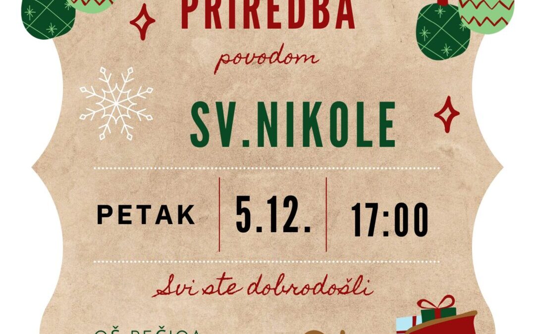 Priredba za Sv. Nikolu