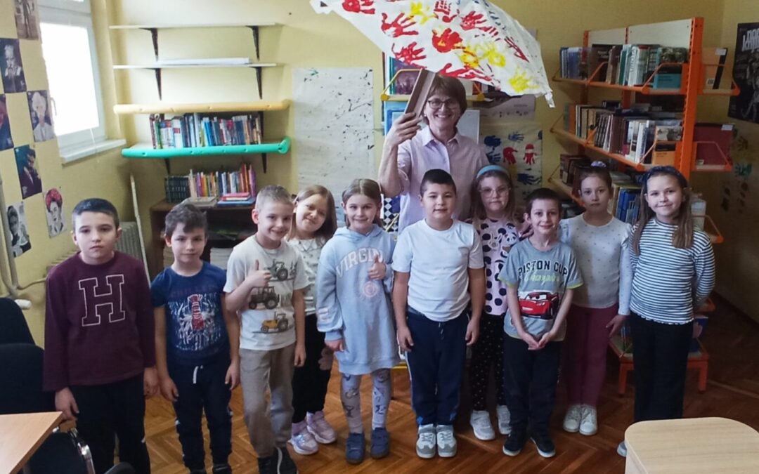 Kišobran dobroga raspoloženja iz kreativne radionice 1. razreda (NMK)